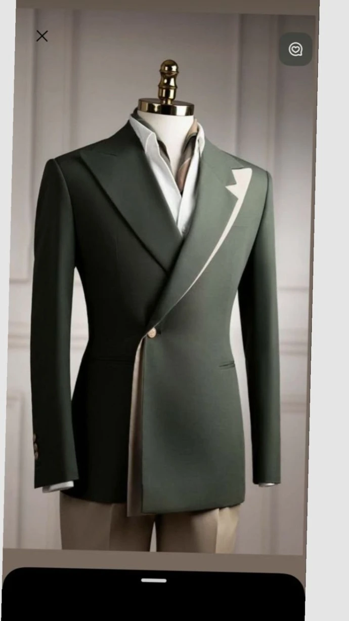 green tuxedo suit for men 