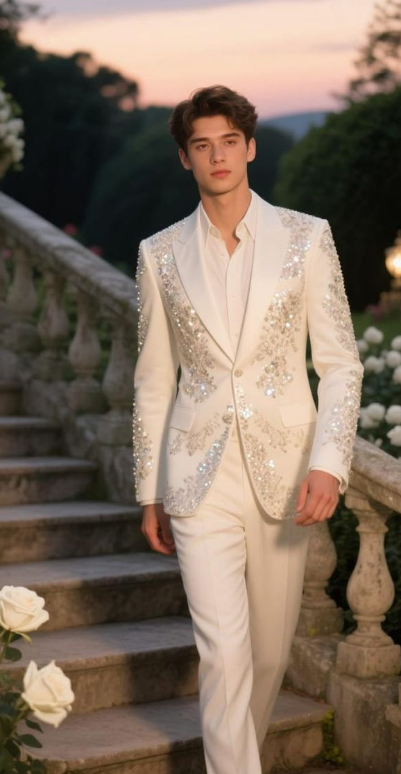 luxury men's suit