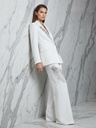 Crystal Burst White Pantsuit