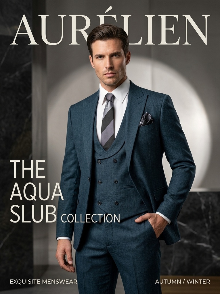 [o25] G Dark Teal Editorial Suit Set