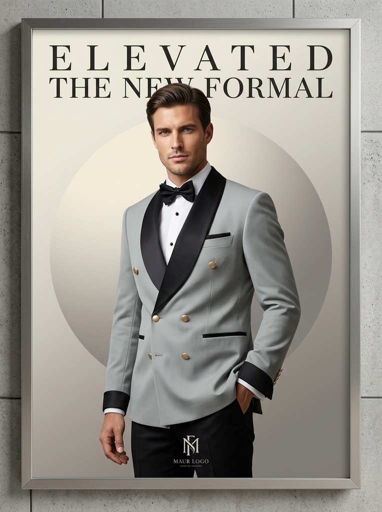 [tuxedo2] Ice Blue Shawl Lapel Tuxedo