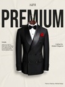 Onyx Black Satin Shawl Lapel Tuxedo Set